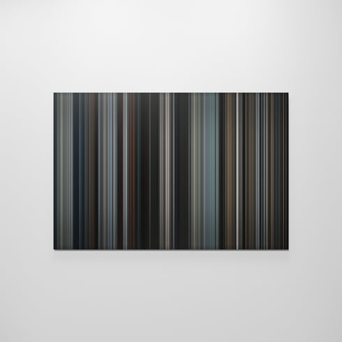 Heat movie canvas art - framed wall print