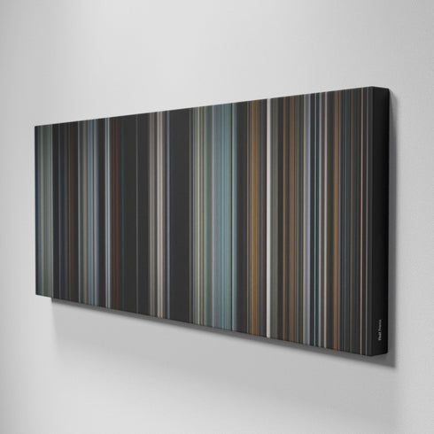 Heat movie canvas art - framed wall print