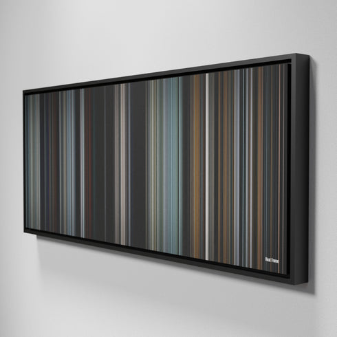 Heat movie canvas art - framed wall print