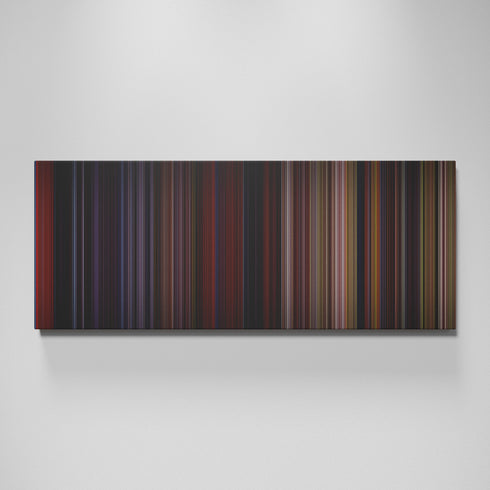 The Secret Garden movie canvas wall art - color palette print