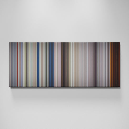 Full Metal Jacket movie canvas wall art - color palette print