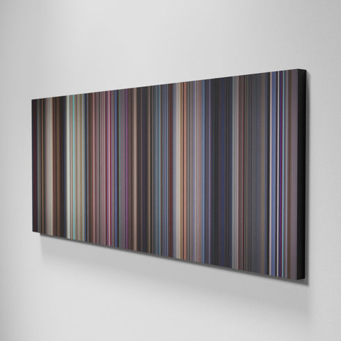 Side view of Basic of Boogie Nights Frome on the wall