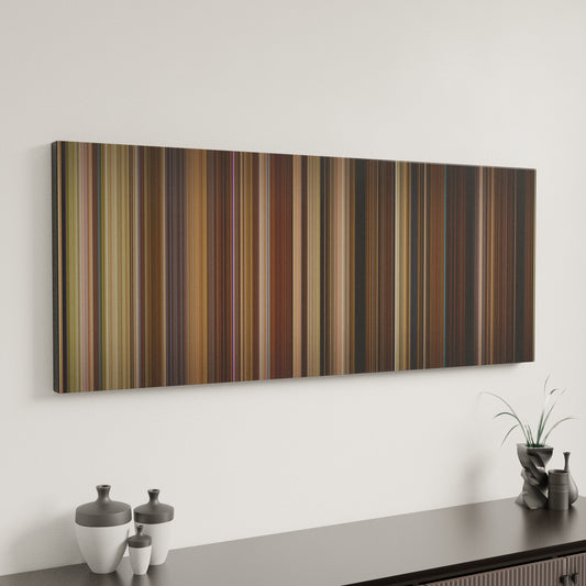 Minimal interior design with Bewitched Frome on the wall