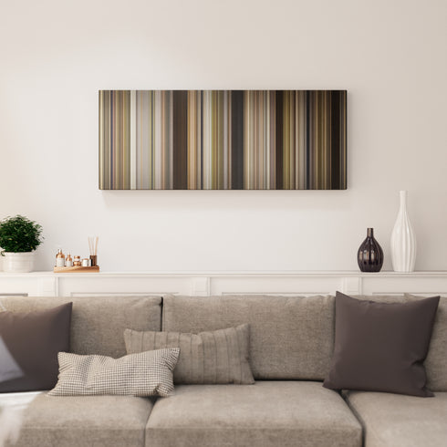 Living room interior with Anne with an E: Your Will Shall Decide Your Destiny Frome on the wall