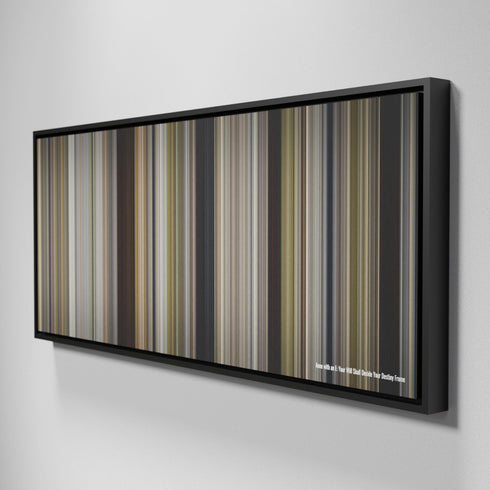 Side view of Framed Buff's of Anne with an E: Your Will Shall Decide Your Destiny Frome on the wall