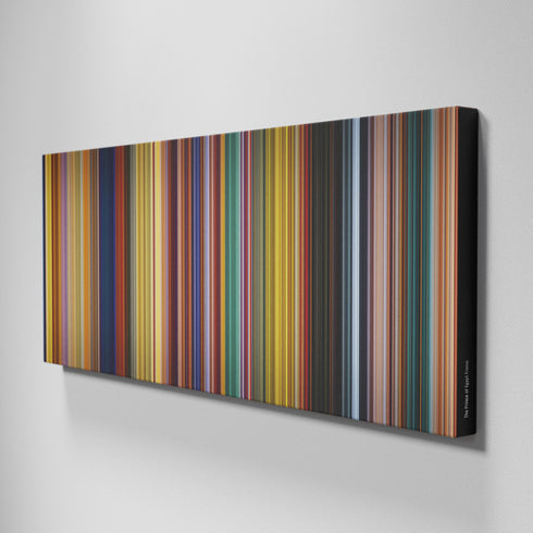 Side view of Buff's of The Prince of Egypt Frome on the wall