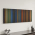Legend canvas art in modern interior - movie color palette