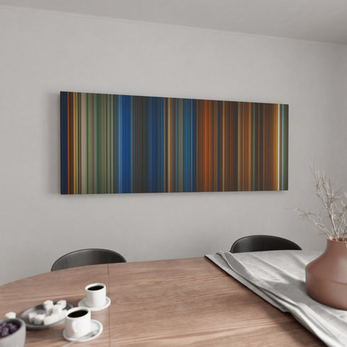 Legend canvas wall art in kitchen - movie decor
