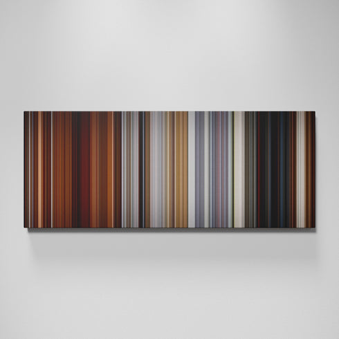 Fanny and Alexander movie canvas wall art - color palette print