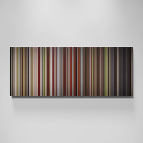 Barry Lyndon movie canvas wall art - color palette print