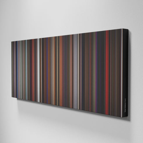 Side view of Buff's of Velvet Goldmine Frome on the wall