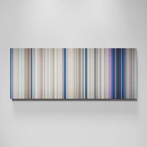 Your Name movie canvas wall art - color palette print
