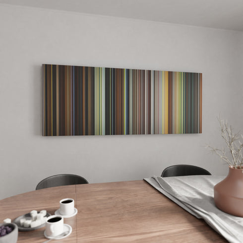 Stardust canvas wall art in kitchen - movie decor