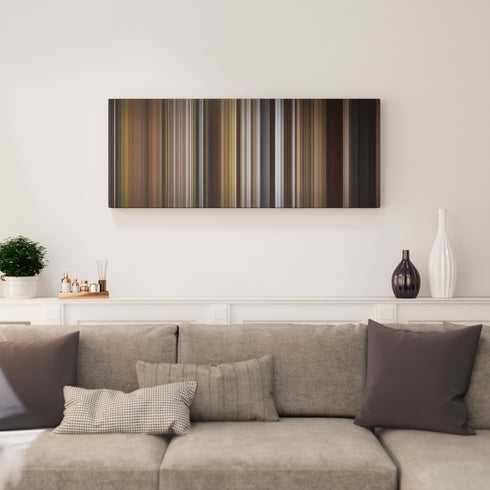 Willow canvas print in living room - film wall decor