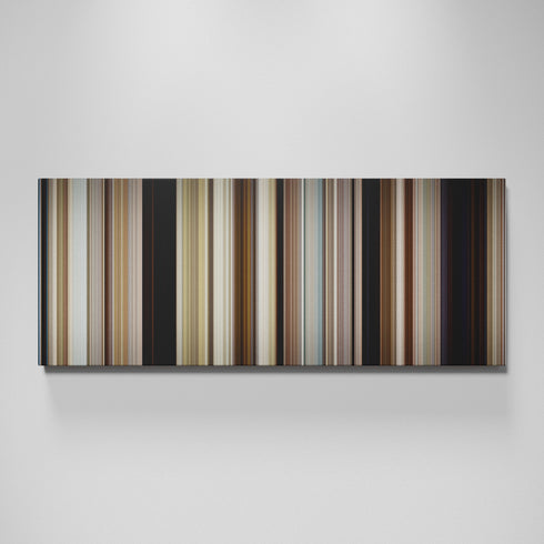 Mud movie canvas wall art - color palette print