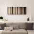 Mud canvas print in living room - film wall decor