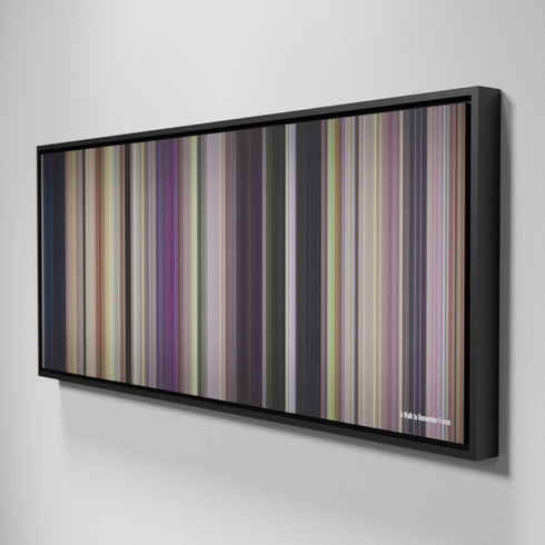 Side view of Framed Buff's of A Walk to Remember Frome on the wall