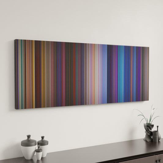 Minimal interior design with The Adventures of Sharkboy and Lavagirl 3-D Frome on the wall