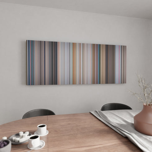 Superman II canvas wall art in kitchen - movie decor