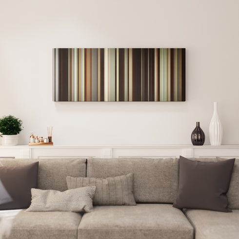 Portrait of a Lady on Fire canvas print in living room - film wall decor