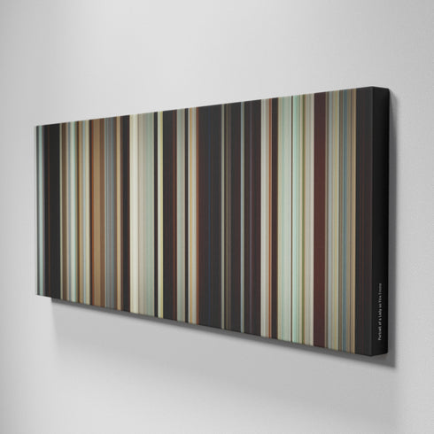 Side view of Buff's of Portrait of a Lady on Fire Frome on the wall