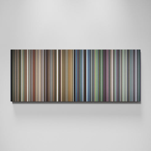 Requiem for a Dream movie canvas wall art - color palette print