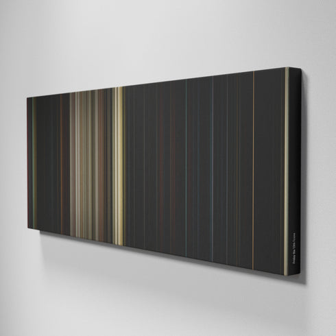 Side view of Buff's of Friday the 13th Frome on the wall