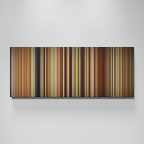 The Help movie canvas wall art - color palette print