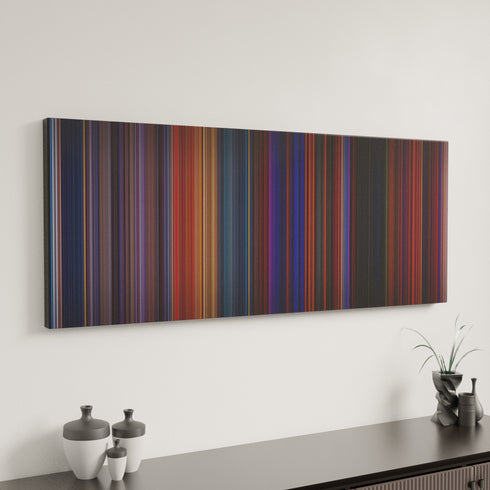 The Hunchback of Notre Dame canvas art in modern interior - movie color palette