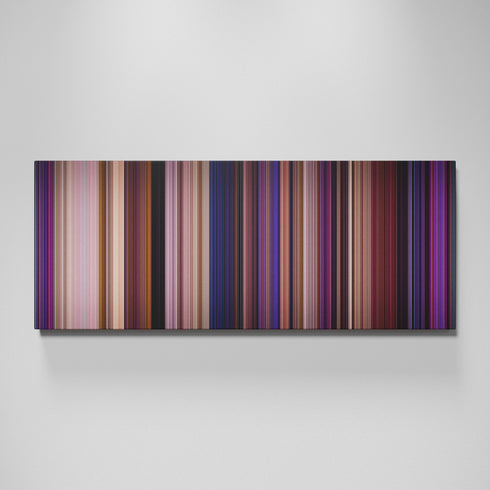 Pitch Perfect movie canvas wall art - color palette print