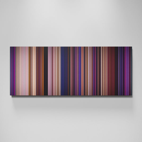 Pitch Perfect movie canvas wall art - color palette print