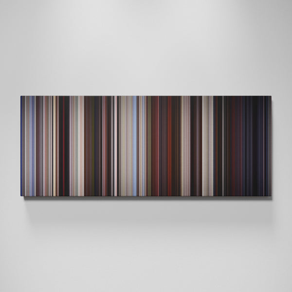 American Beauty movie canvas wall art - color palette print