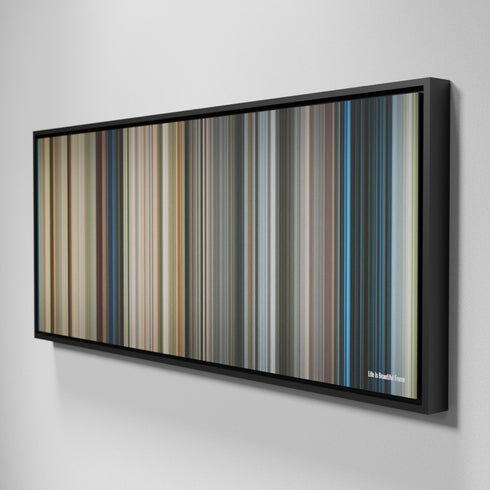 Life Is Beautiful movie canvas art - framed wall print