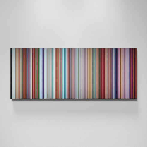 Despicable Me movie canvas wall art - color palette print