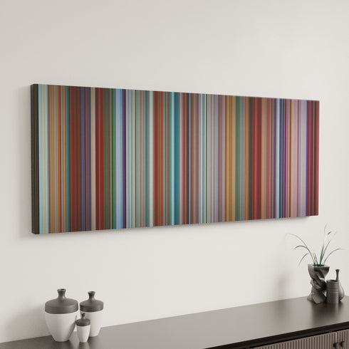 Despicable Me canvas art in modern interior - movie color palette