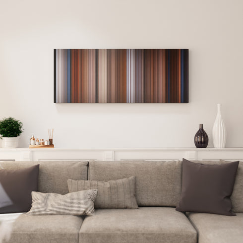 Living room interior with Rosencrantz & Guildenstern Are Dead Frome on the wall