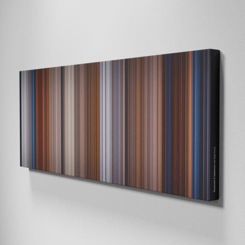 Side view of Buff's of Rosencrantz & Guildenstern Are Dead Frome on the wall