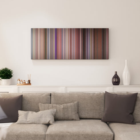 Coming to America canvas print in living room - film wall decor