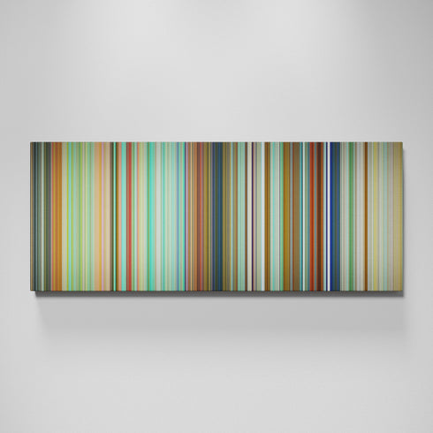 The Simpsons Movie movie canvas wall art - color palette print