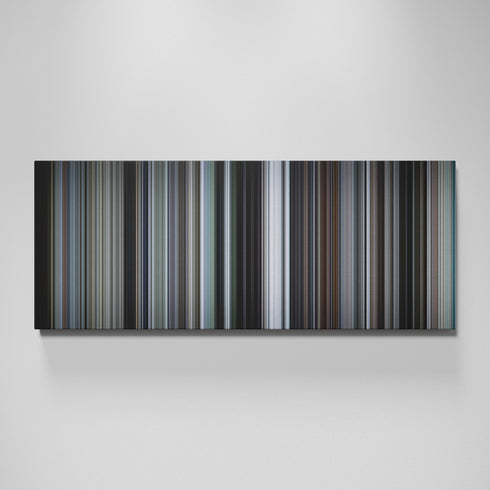 Let the Right One In movie canvas wall art - color palette print