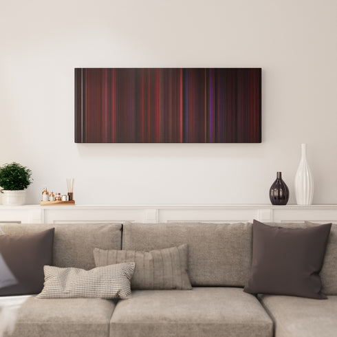 The Last Waltz canvas print in living room - film wall decor