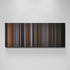 Vertigo movie canvas wall art - color palette print
