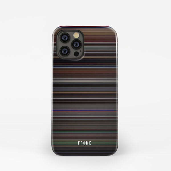 Front view of vertigo Frome Snap phone case