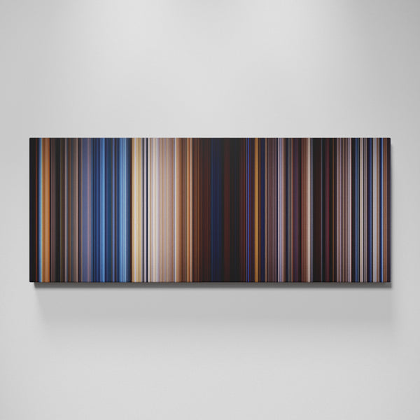 Stargate movie canvas wall art - color palette print