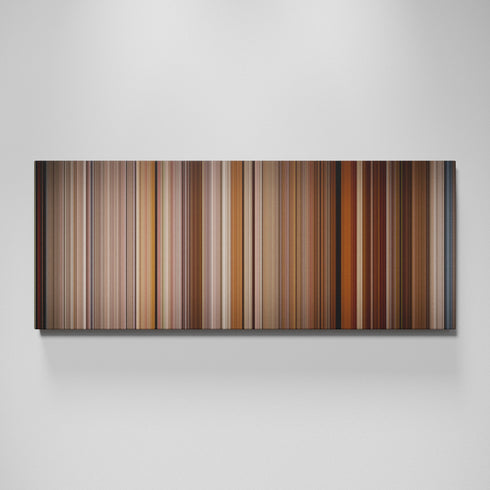 Amadeus movie canvas wall art - color palette print