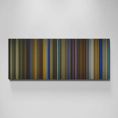 Birdman movie canvas wall art - color palette print