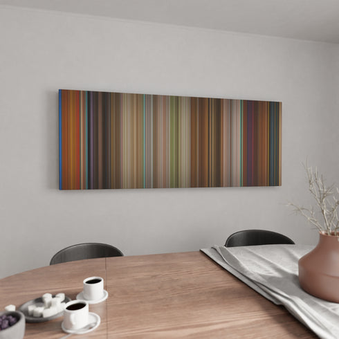 Enchanted canvas wall art in kitchen - movie decor