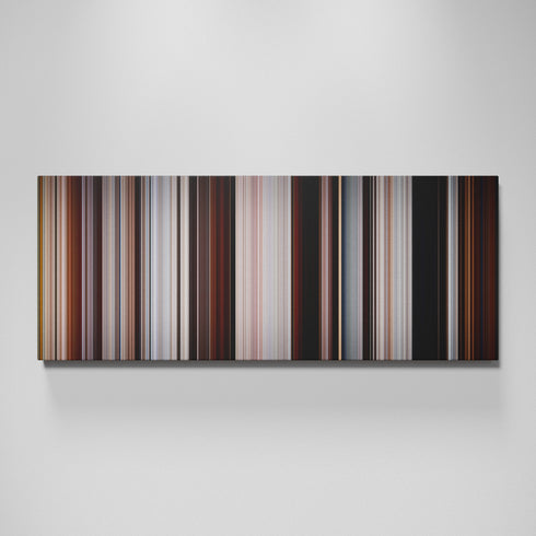 Troy movie canvas wall art - color palette print