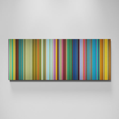 Kung Fu Panda 3 movie canvas wall art - color palette print