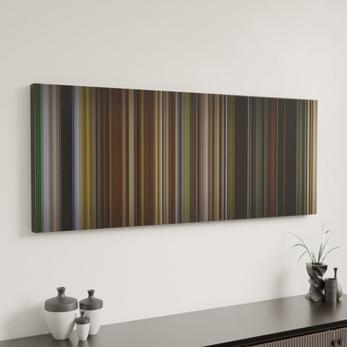 Great Expectations canvas art in modern interior - movie color palette